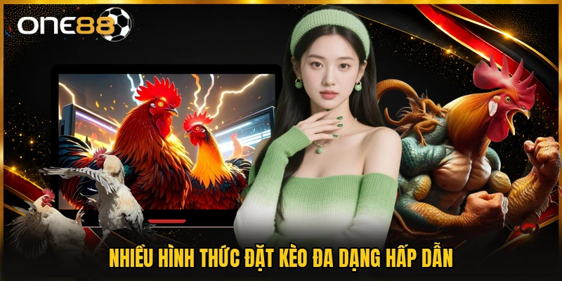 Nhiều hình thức đặt kèo đa dạng hấp dẫn